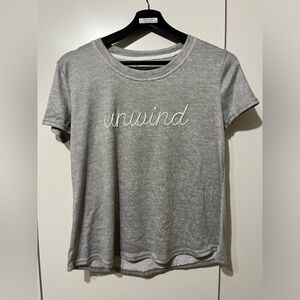 Ladies ‘unwind’ Pyjama Top